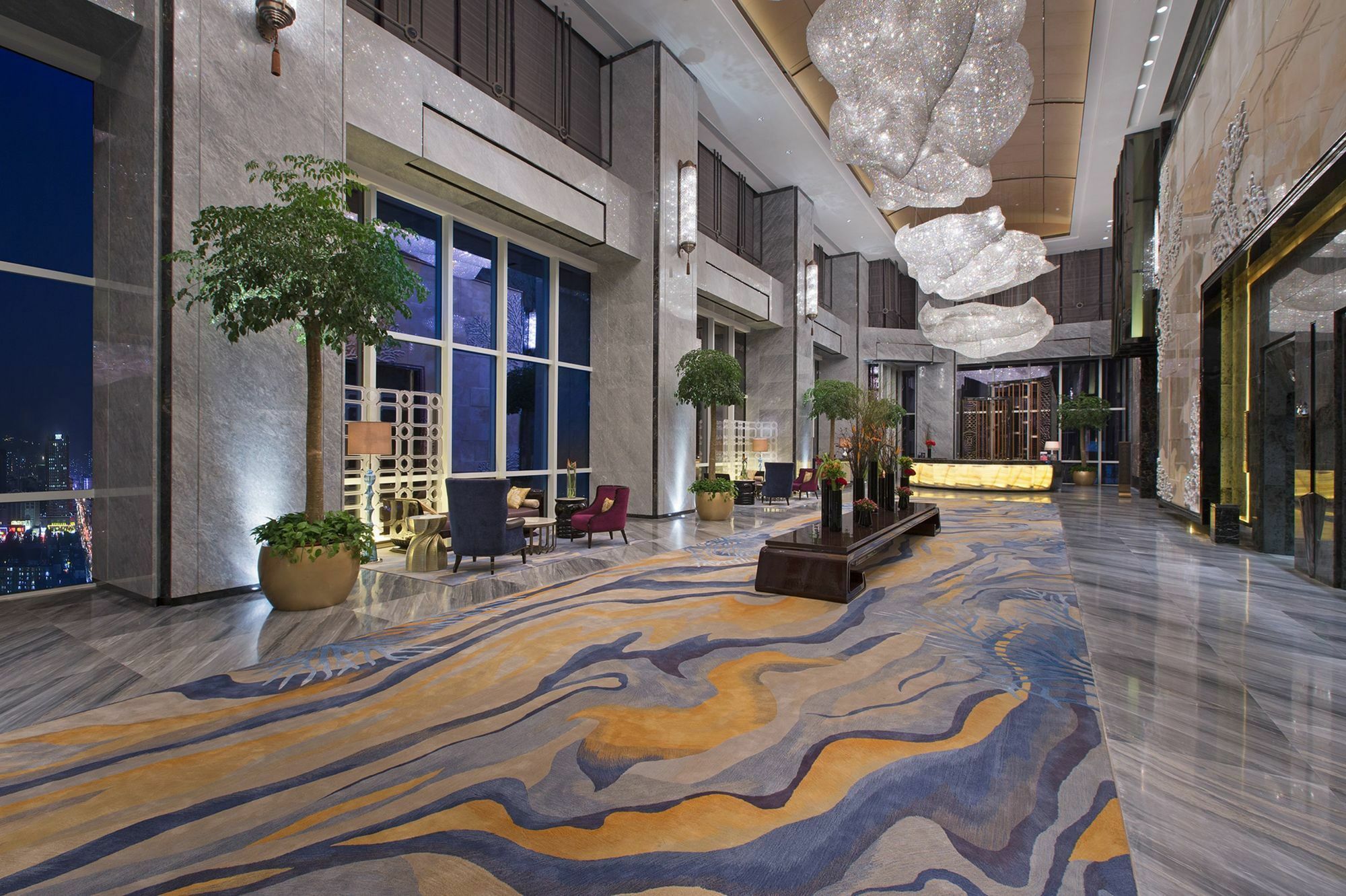 מלון Pullman Yantai Center מראה חיצוני תמונה